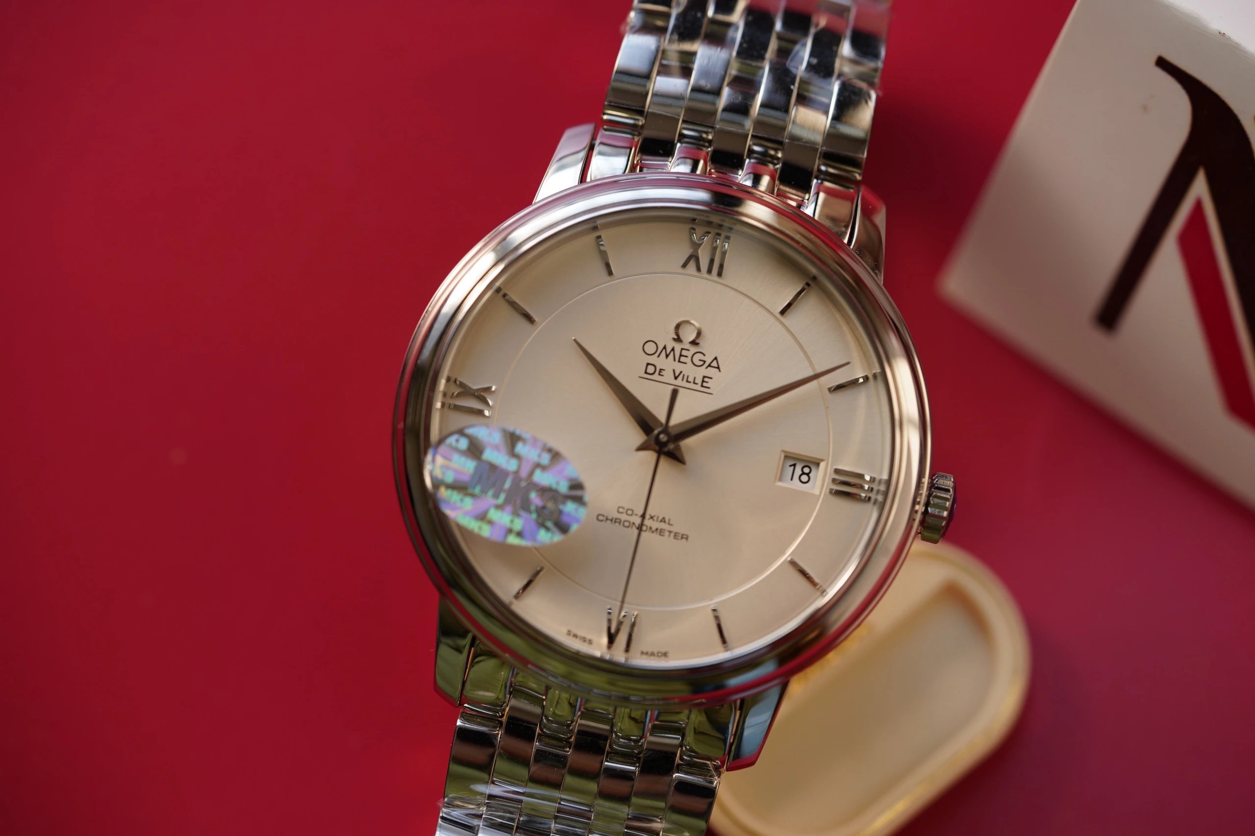 MKS厂欧米茄碟飞系列424.10.3720.02.001白盘自动39.5mm顶级复刻手表