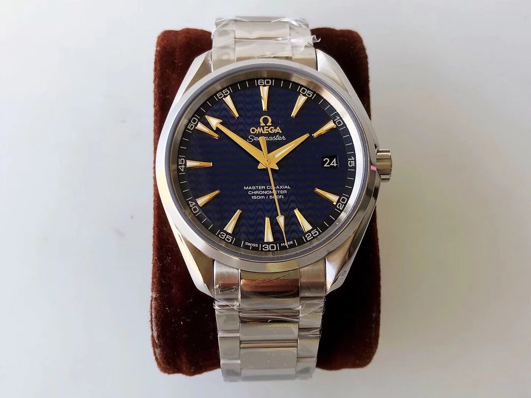 VS厂欧米茄海马150米系列231.10.42.21.03.006蓝盘顶级复刻手表