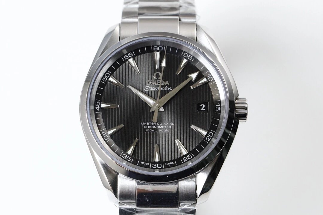 VS厂欧米茄海马150系列231.10.42.21.06.001黑盘男士机械表钢带顶级复刻手表